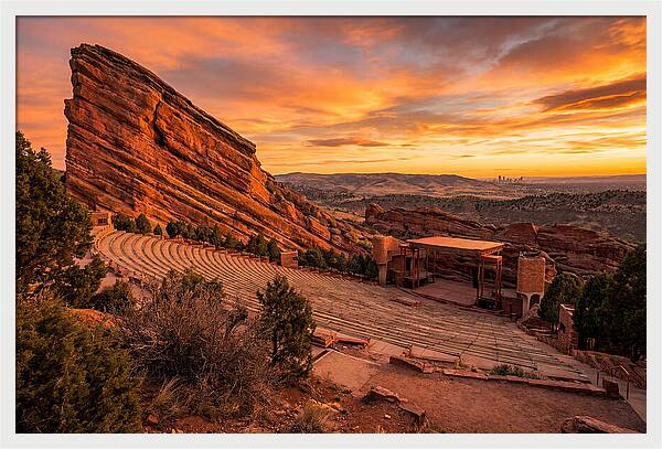 Red Rocks Amphitheatre Sunset