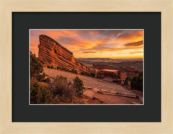 Red Rocks Amphitheatre Sunset