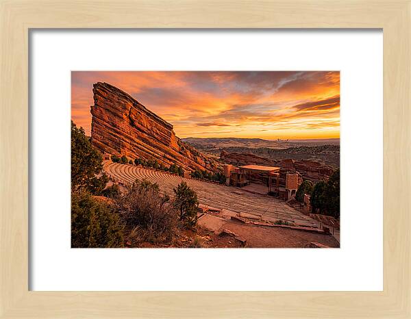 Red Rocks Amphitheatre Sunset