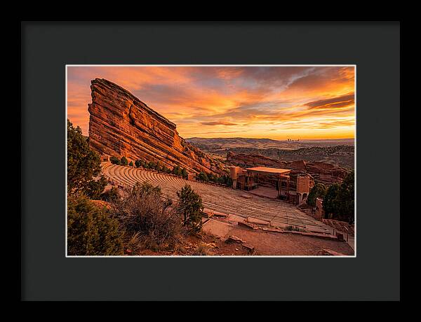 Red Rocks Amphitheatre Sunset