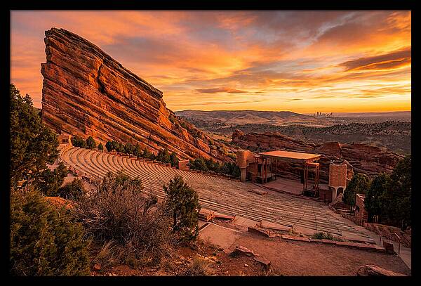 Red Rocks Amphitheatre Sunset