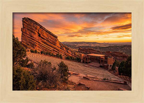 Red Rocks Amphitheatre Sunset