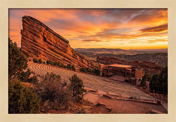 Red Rocks Amphitheatre Sunset