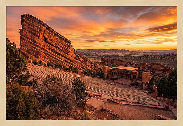 Red Rocks Amphitheatre Sunset