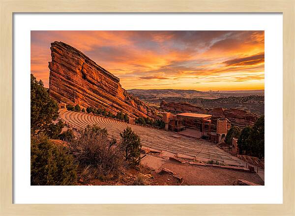 Red Rocks Amphitheatre Sunset