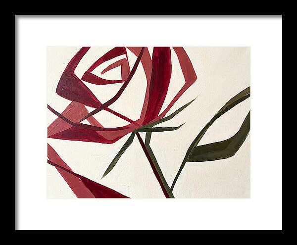Red Rose Minimalism