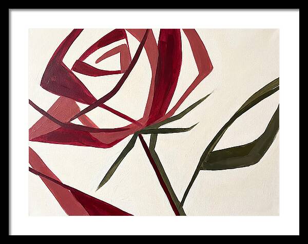 Red Rose Minimalism