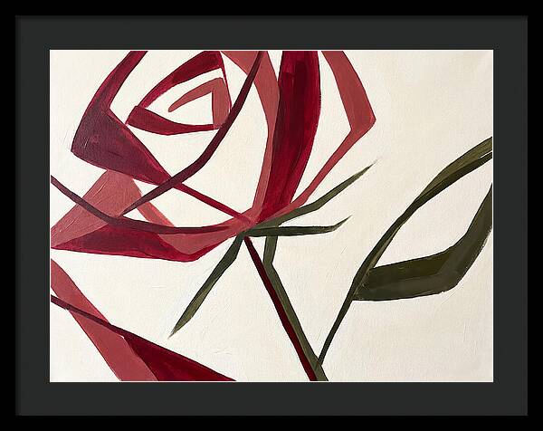 Red Rose Minimalism