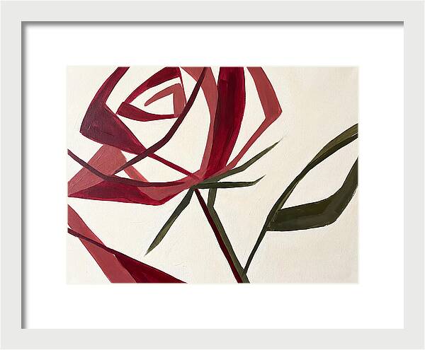 Red Rose Minimalism