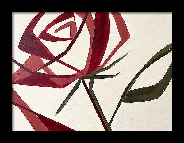 Red Rose Minimalism