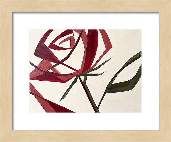 Red Rose Minimalism