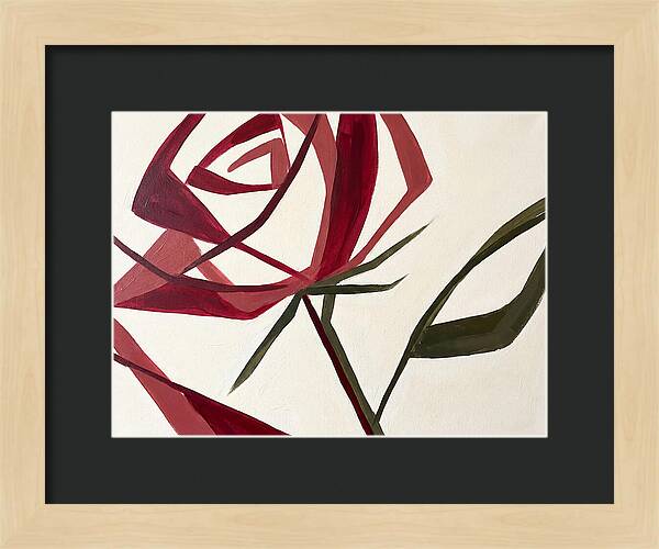 Red Rose Minimalism