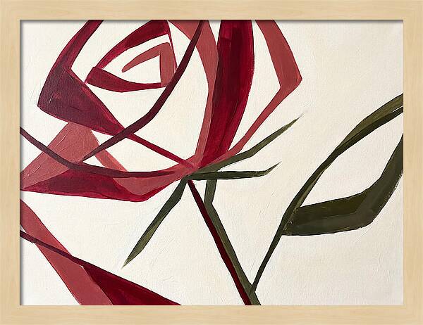 Red Rose Minimalism