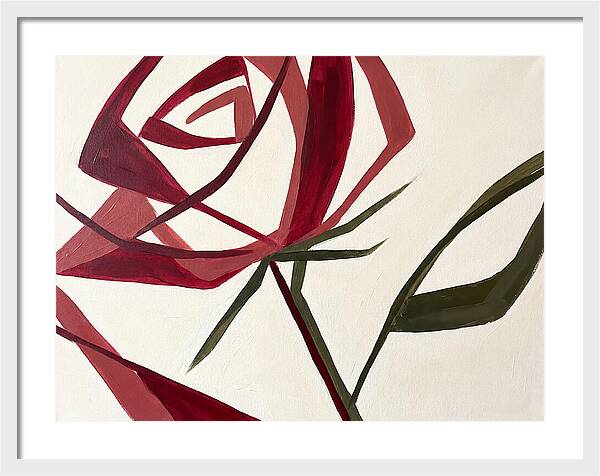 Red Rose Minimalism