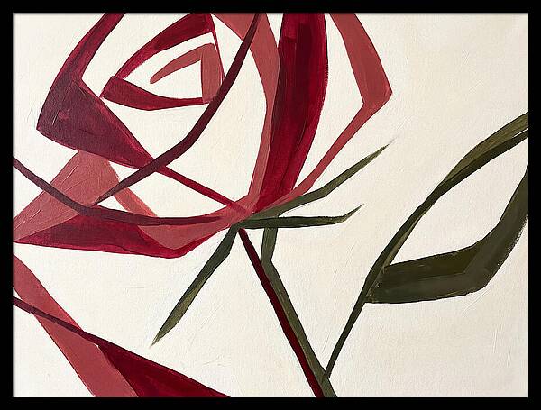 Red Rose Minimalism