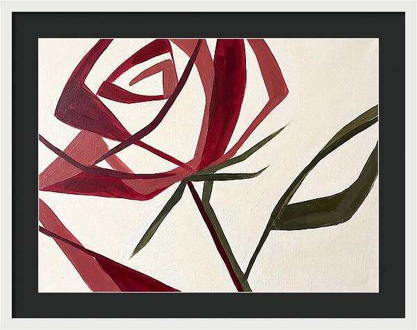 Red Rose Minimalism