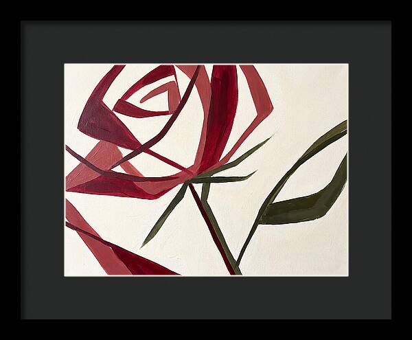 Red Rose Minimalism