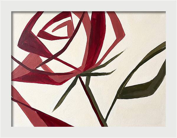 Red Rose Minimalism