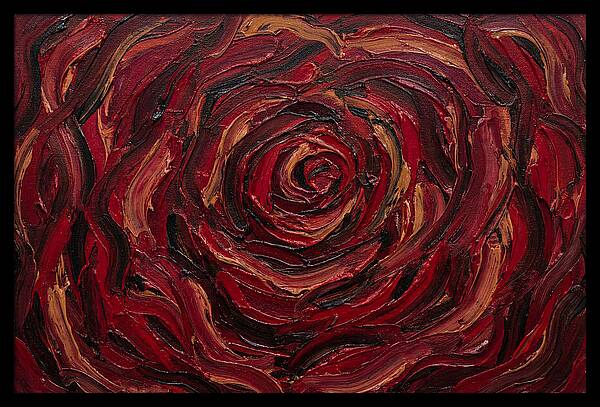 Red Rose Swirl