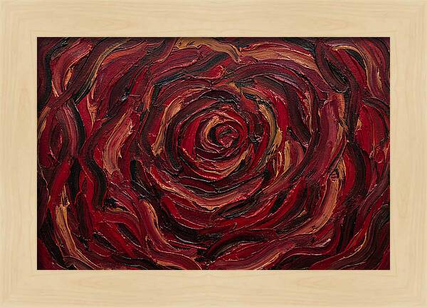 Red Rose Swirl