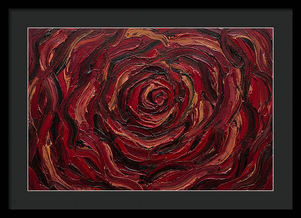 Red Rose Swirl