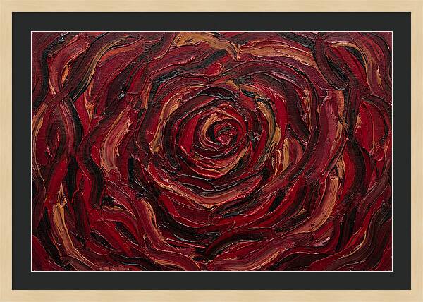 Red Rose Swirl