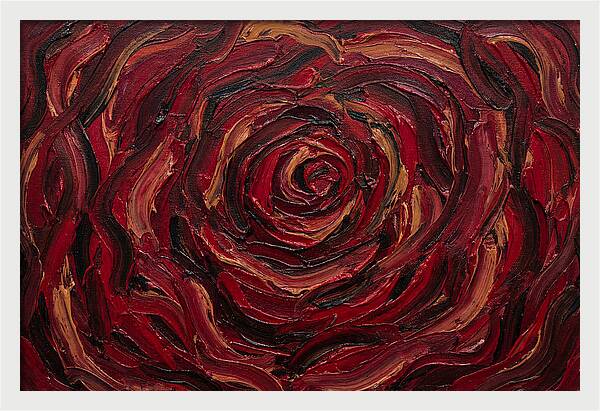 Red Rose Swirl