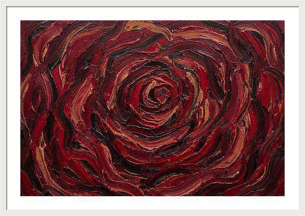 Red Rose Swirl