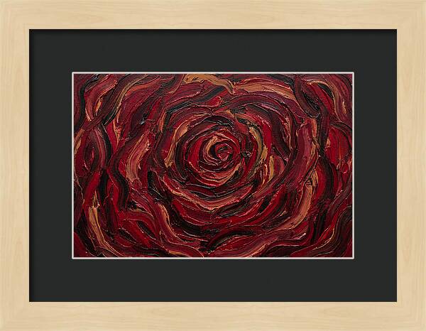 Red Rose Swirl