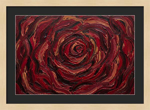 Red Rose Swirl