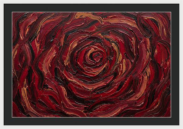 Red Rose Swirl