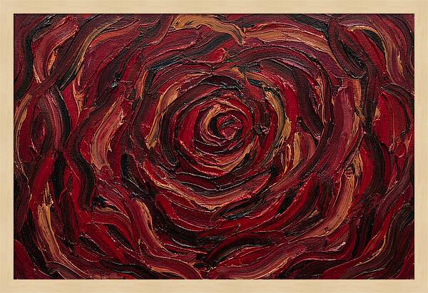 Red Rose Swirl