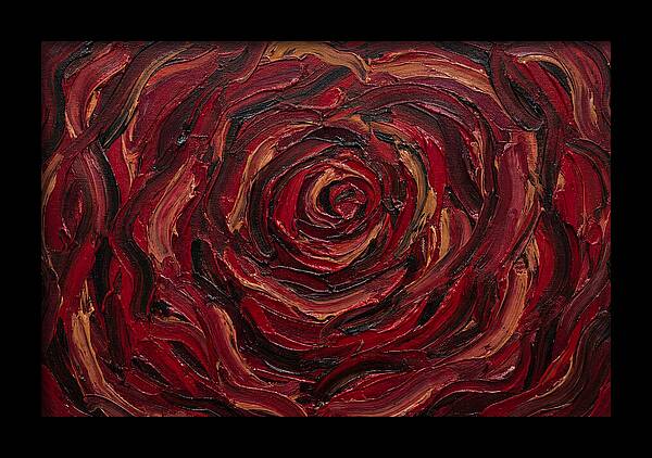 Red Rose Swirl