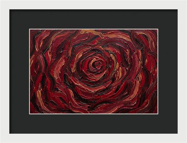 Red Rose Swirl