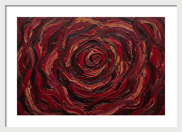 Red Rose Swirl