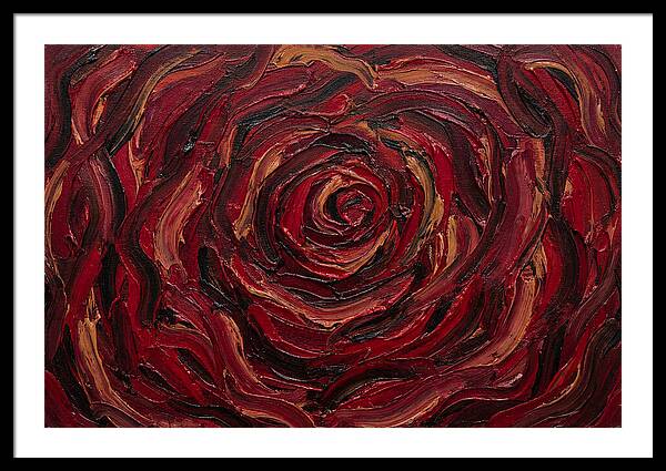 Red Rose Swirl