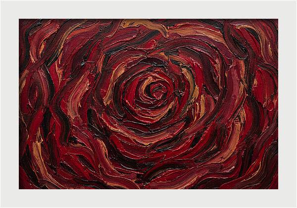 Red Rose Swirl