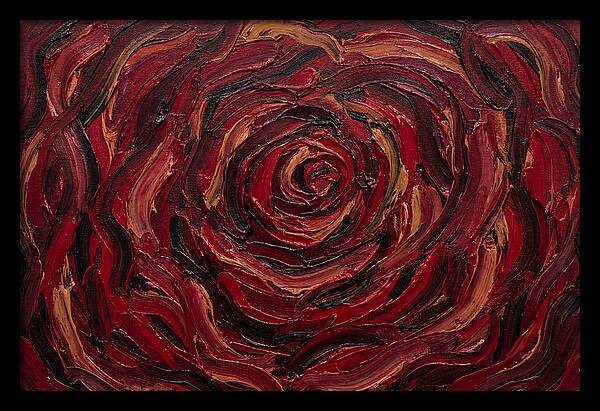 Red Rose Swirl
