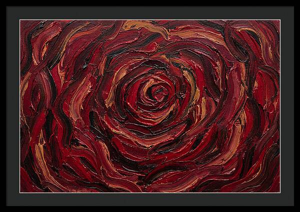 Red Rose Swirl