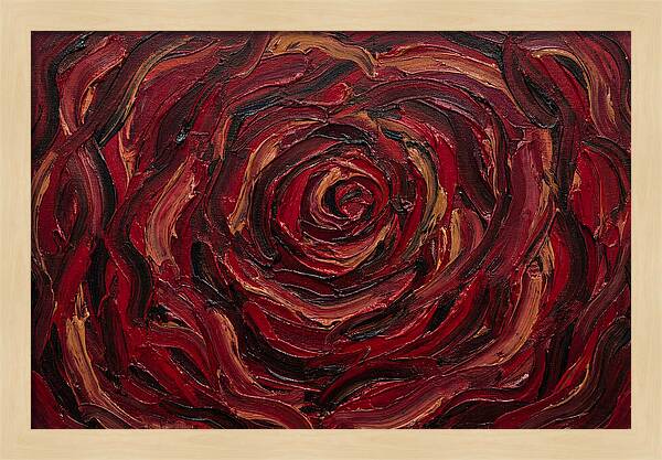 Red Rose Swirl