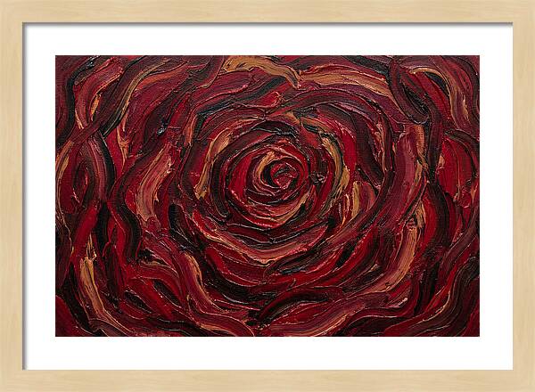 Red Rose Swirl