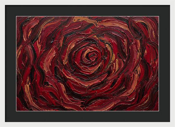 Red Rose Swirl