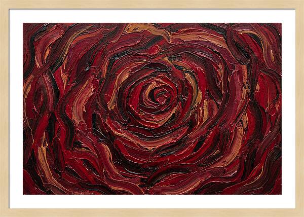 Red Rose Swirl