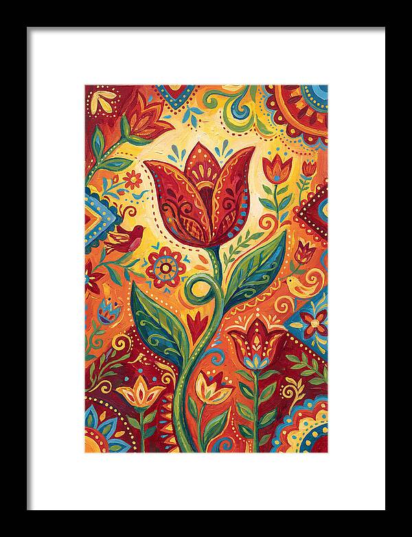Red Tulip Folk Art