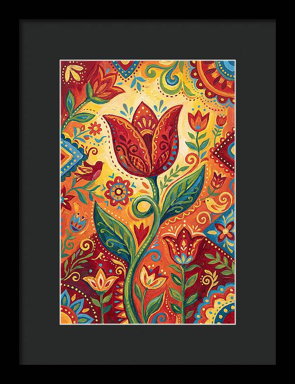 Red Tulip Folk Art
