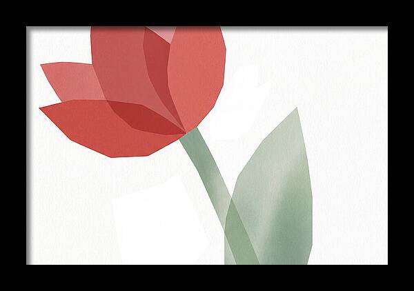 Red Tulip Minimalism