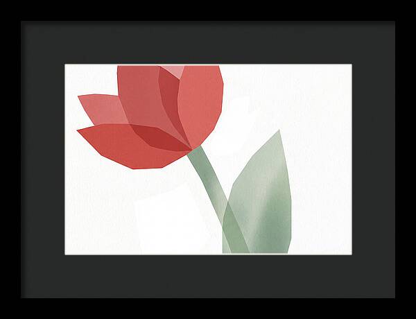 Red Tulip Minimalism