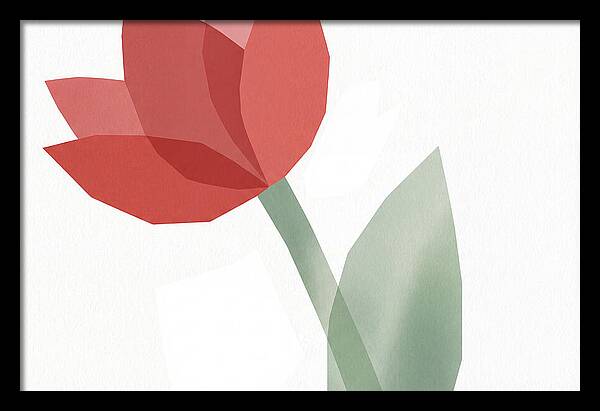 Red Tulip Minimalism