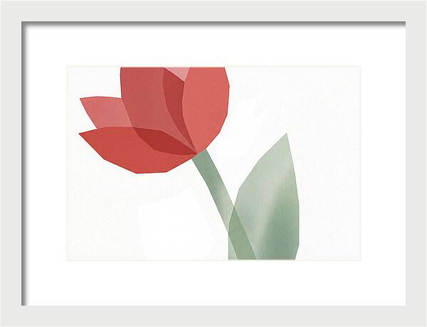 Red Tulip Minimalism