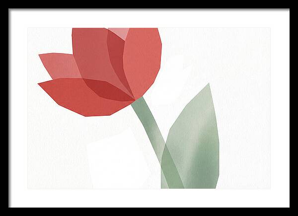 Red Tulip Minimalism